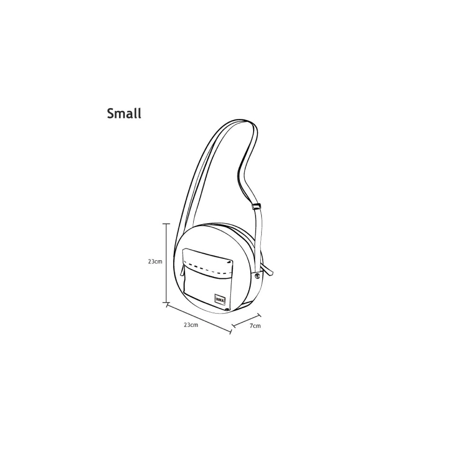 Roka London Sustainable Paddington Olkalaukku Keltainen 4 Roka London Sustainable Paddington Olkalaukku Keltainen - Image 4