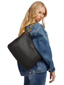 Guess Turin Iso Olkalaukku Musta