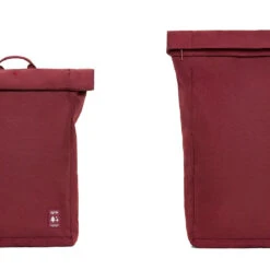 Lefrik Roll Viininpunainen Reppu 12 Lefrik Roll Viininpunainen Reppu -Laukkuni LEfrik reppu viininpunainen