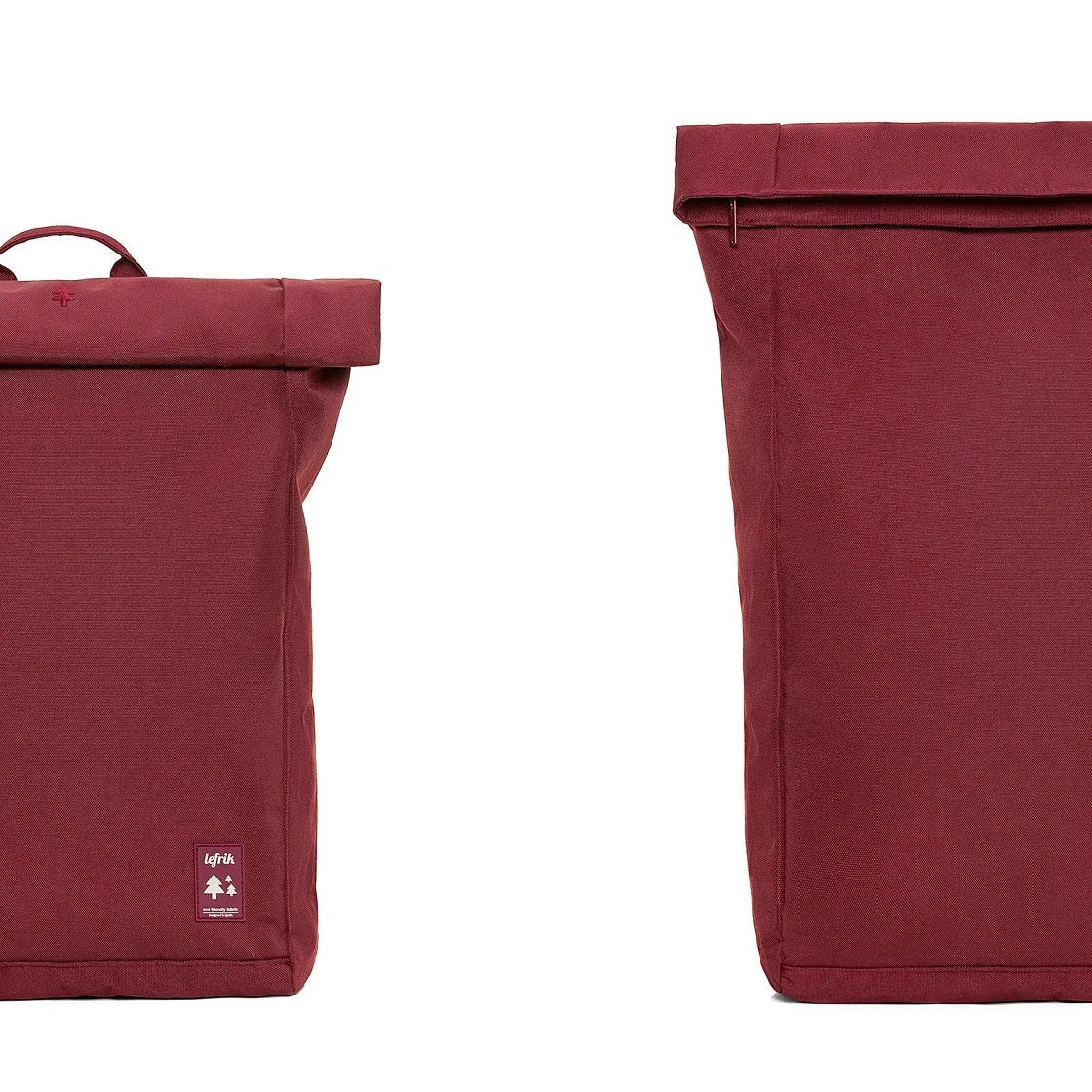 Lefrik Roll Viininpunainen Reppu 5 Lefrik Roll Viininpunainen Reppu - Image 5