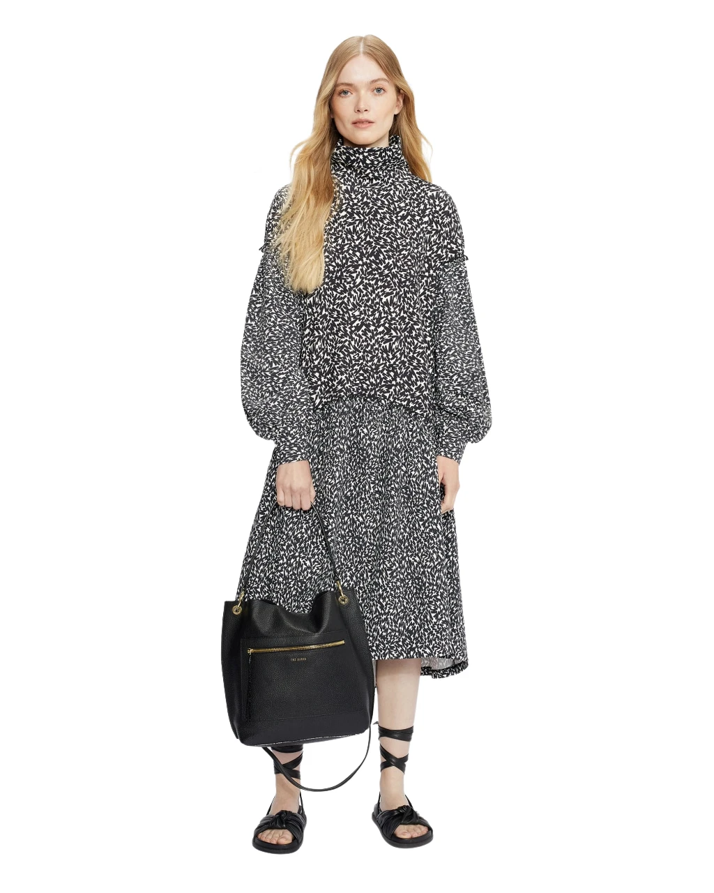 Ted Baker Cafrin Musta Nahkalaukku 1 Ted Baker Cafrin Musta Nahkalaukku