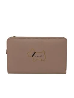 Radley Heritage Dog Outline Lompakko Roosa