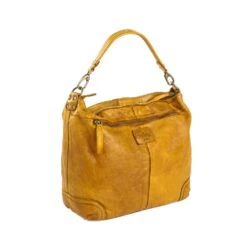 Chesterfield Abby Keltainen Olkalaukku -Laukkuni abby keltainen chesterfield nahka olkalaukku