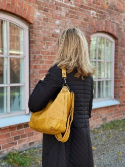 Chesterfield Abby Keltainen Olkalaukku