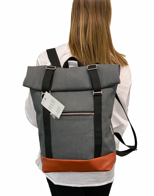 Muute Ahti Harmaa/konjakinruskea 2 Muute Ahti Harmaa/konjakinruskea - Image 2