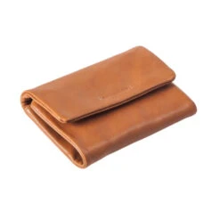 Aunts & Uncles Peach Konjakinruskea Lompakko -Laukkuni aunts and uncles peach konjakinruskea nahkalompakko