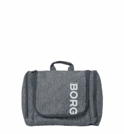 BJØRN BORG Björn Borg Harmaa Toilettilaukku Ripustettava