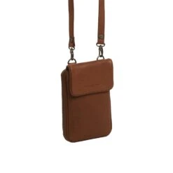 Chesterfield Anderson Konjakinruskea Puhelinlaukku