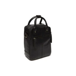 Chesterfield Morena Musta Olkalaukku -Laukkuni chesterfield morena laukku musta nahkaa