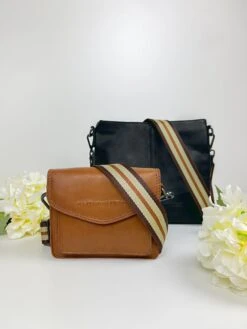 Chesterfield Laukun Hihna Musta -Laukkuni chesterfield olkahihnat kangas