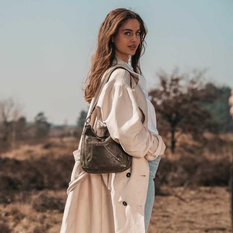 Chesterfield Panama Oliivinvihreä Olkalaukku 1 Chesterfield Panama Oliivinvihreä Olkalaukku