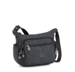 Kipling Gabbie S Demin Sininen Olkalaukku -Laukkuni gabbie s olkalaukku kangasta