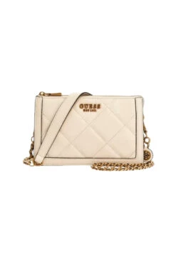 Guess Abey Mini Olkalaukku Stone Tikkikuvio