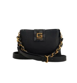 Guess Alva Mini Musta Olkalaukku Ketjulla