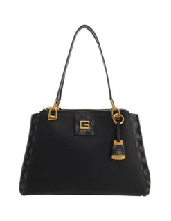 Guess Alva Status Käsilaukku Musta Kuviollinen