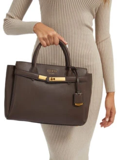 Guess Enisa Käsilaukku Tummanruskea