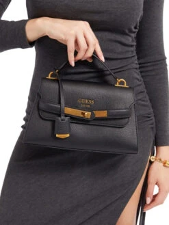 Guess Enisa Musta Olkalaukku