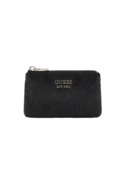 Guess Galeria Kukkaro Musta Logokuvioitu