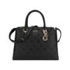 Guess Galeria Satchel Musta Logokuvioitu
