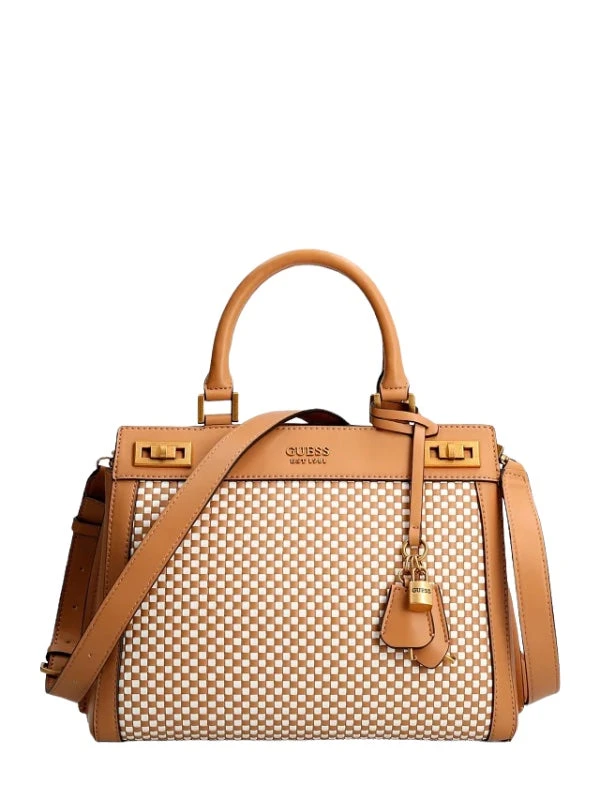Guess Katey Iso Käsilaukku Caramel/multi 2 Guess Katey Iso Käsilaukku Caramel/multi - Image 2