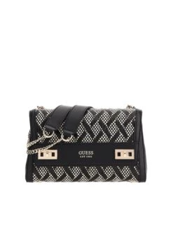 Guess Katey Olkalaukku Mustavalkoinen Kuvioitu