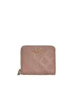 Guess La Femme Lompakko Vaaleanpunainen Logokuvioitu