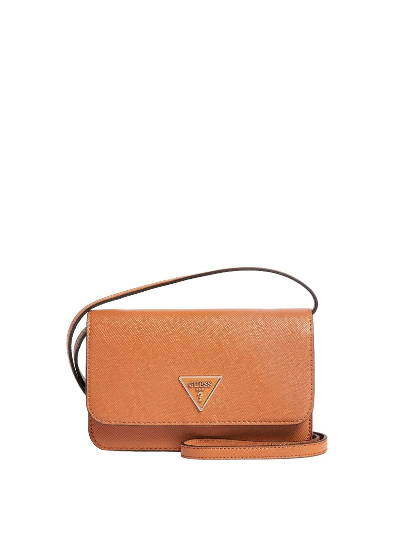 Guess Laurel Iso Lompakko Olkahihnalla Konjakinruskea 1 Guess Laurel Iso Lompakko Olkahihnalla Konjakinruskea