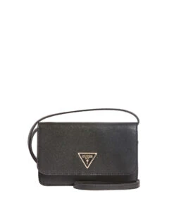 Guess Laurel Iso Lompakko Olkahihnalla Musta