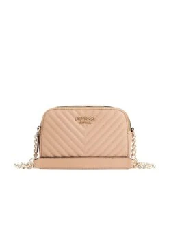 Guess Noelle Beige Olkalaukku Tikkikuvio