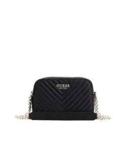 Guess Noelle Musta Olkalaukku Tikkikuvio