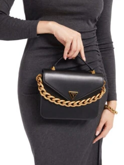 Guess Retour Musta Olkalaukku