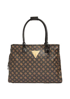 Guess Wilder Iso Matkakassi Ruskea Logokuvioitu