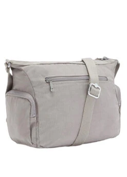 Kipling Gabbie S Olkalaukku Harmaa -Laukkuni harmaa olkalaukku kangas kipling