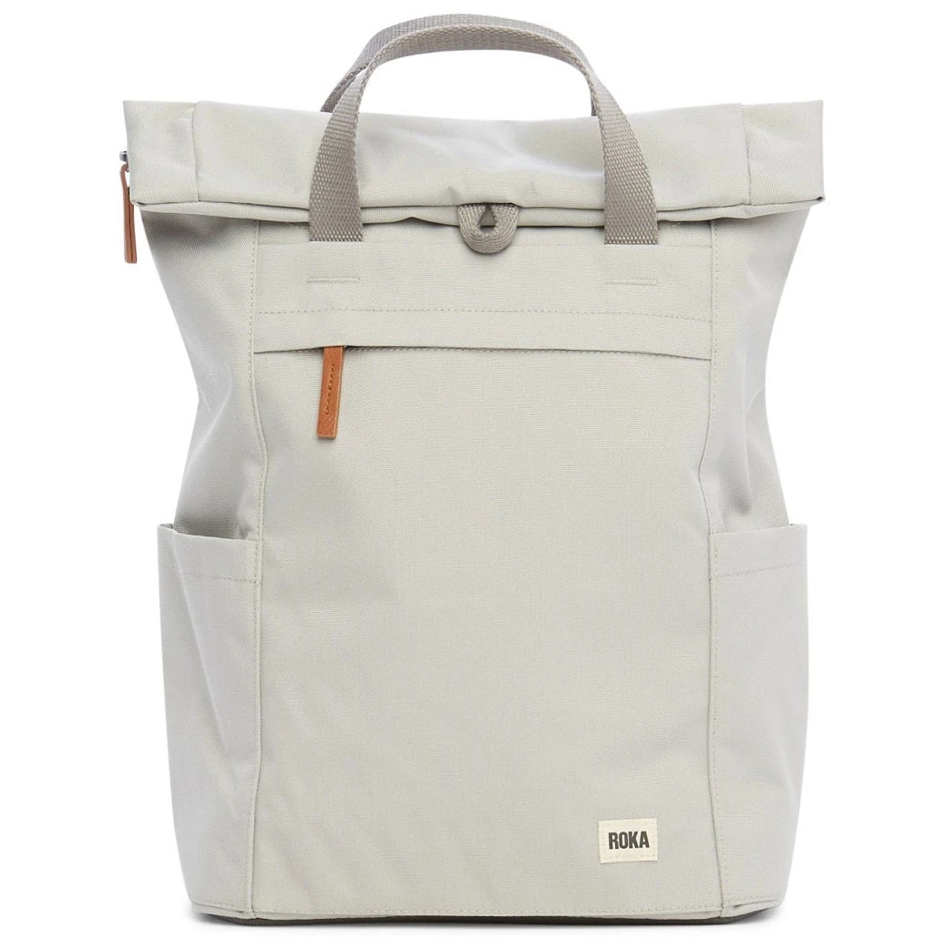 Roka London Reppu Sustainable M-koko Vaaleanharmaa 2 Roka London Reppu Sustainable M-koko Vaaleanharmaa - Image 2