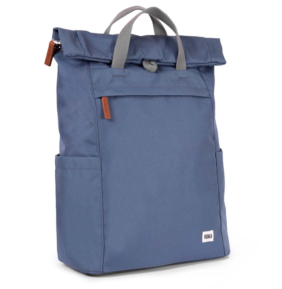 Roka London Reppu Sustainable L-koko Harmaansininen 2 Roka London Reppu Sustainable L-koko Harmaansininen - Image 2