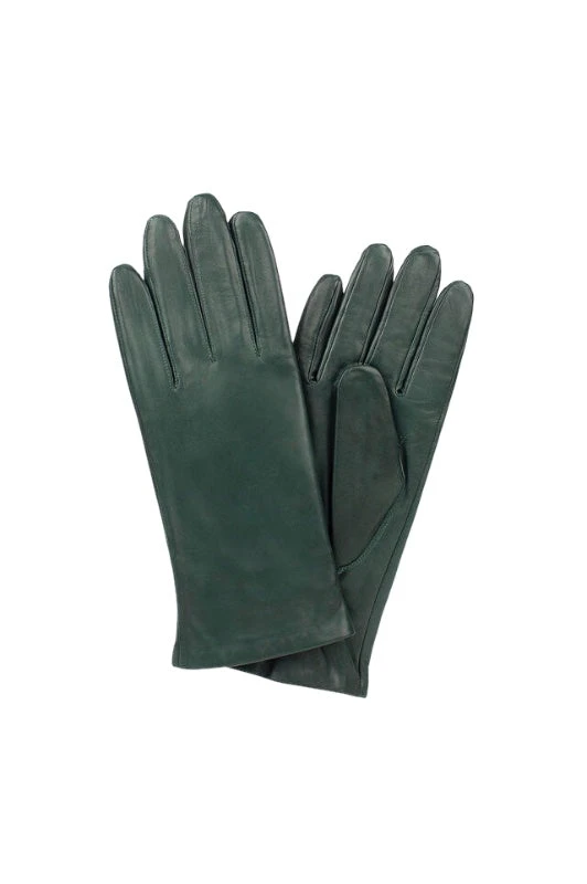 HK Naisten Nahkahanskat Tummanvihreät 1 HK Naisten Nahkahanskat Tummanvihreät