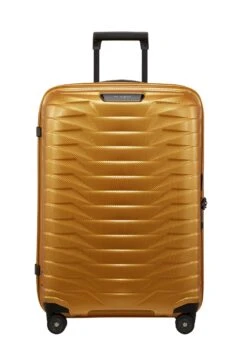 Samsonite Proxis Ultrakevyt Pieni Matkalaukku -Laukkuni honeygold kulta proxis samsonite pieni matkalaukku