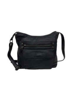 House Of Sajaco Iso Nahkalaukku Musta