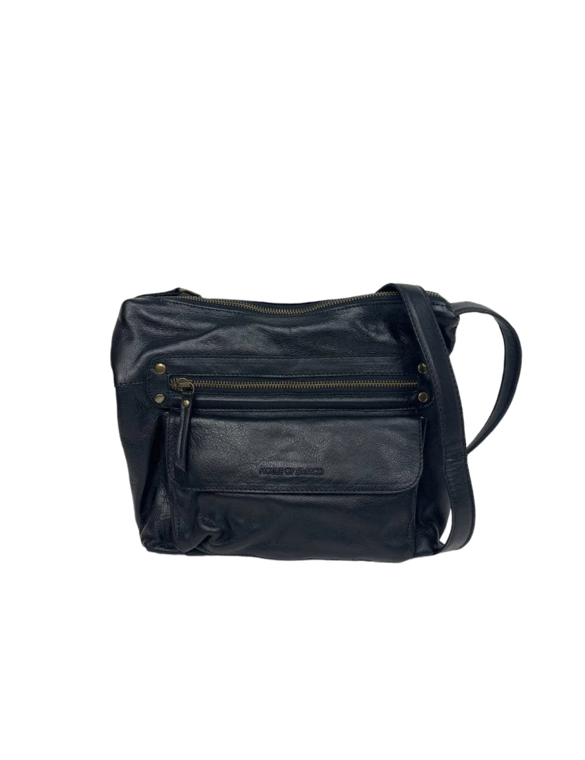 House Of Sajaco Nahkalaukku Musta 1 House Of Sajaco Nahkalaukku Musta