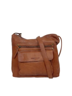 House Of Sajaco Iso Nahkalaukku Ruskea