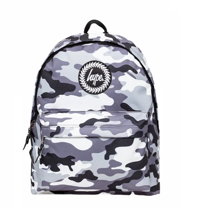 Just Hype Reppu Mustavalkoinen Maastokuosi 1 Just Hype Reppu Mustavalkoinen Maastokuosi