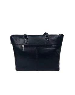 Monte Nahkainen Käsilaukku Musta -Laukkuni iso kasilaukku monte musta