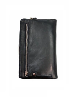 Nabo Iso Musta Lompakko RFID -Laukkuni iso musta rfid nahkalompakko