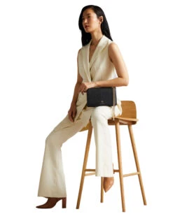 Ted Baker Jorjey Musta Olkalaukku