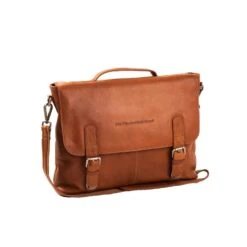 Chesterfield Konjakinruskea 13"/14" Olkalaukku Jules