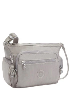 Kipling Gabbie S Olkalaukku Harmaa -Laukkuni kankainen kevyt olkalaukku harmaa