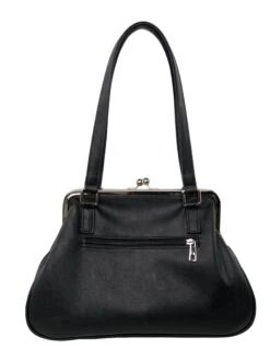 Käsilaukku Kehysmallinen Musta -Laukkuni kasilaukku kotimainen musta nabo