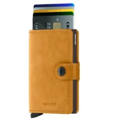 Secrid Miniwallet Keltainen