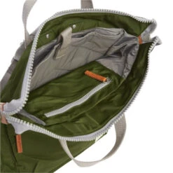Roka London Bantry B Sustainable Nylon Reppu Avocado -Laukkuni kierratetty nylon reppu roka london vihrea avocado pieni