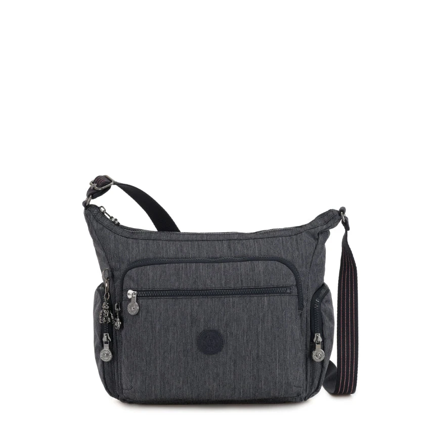 Kipling Olkalaukku Gabbie Demin Sininen 1 Kipling Olkalaukku Gabbie Demin Sininen